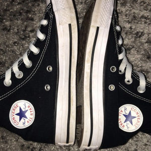 Black High Top Converse